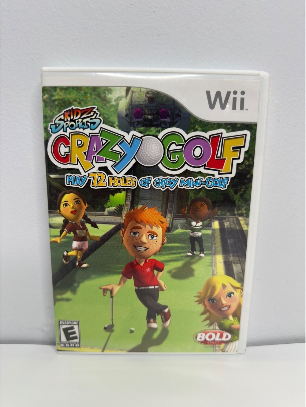 Kidz Sports Crazy Golf Nintendo Wii 2008 CIB Complete Manual Tested Working